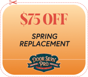 $75 off spring replacement