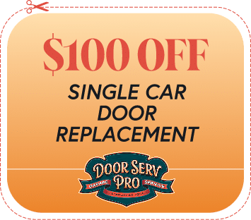 $100 off single car door