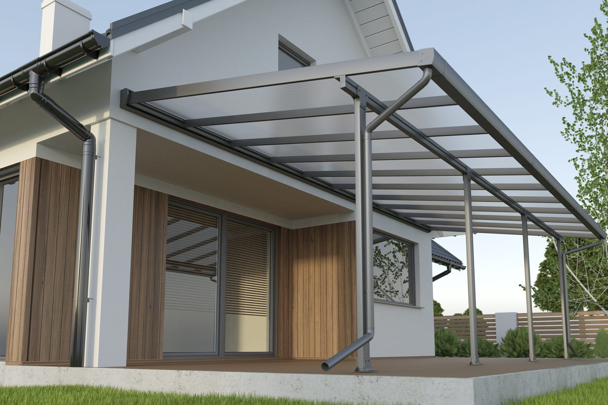 glass roof shade