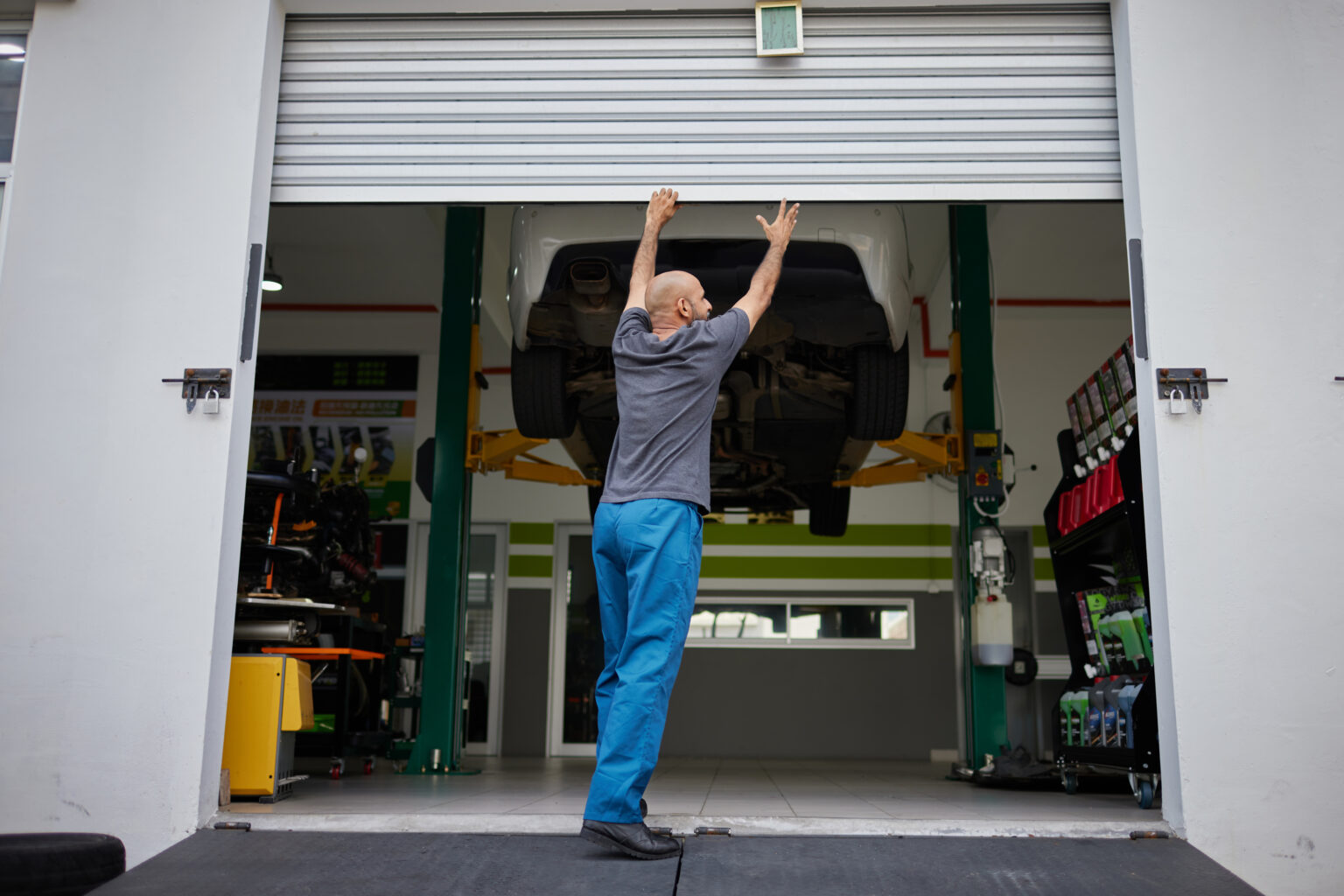 shutter garage door