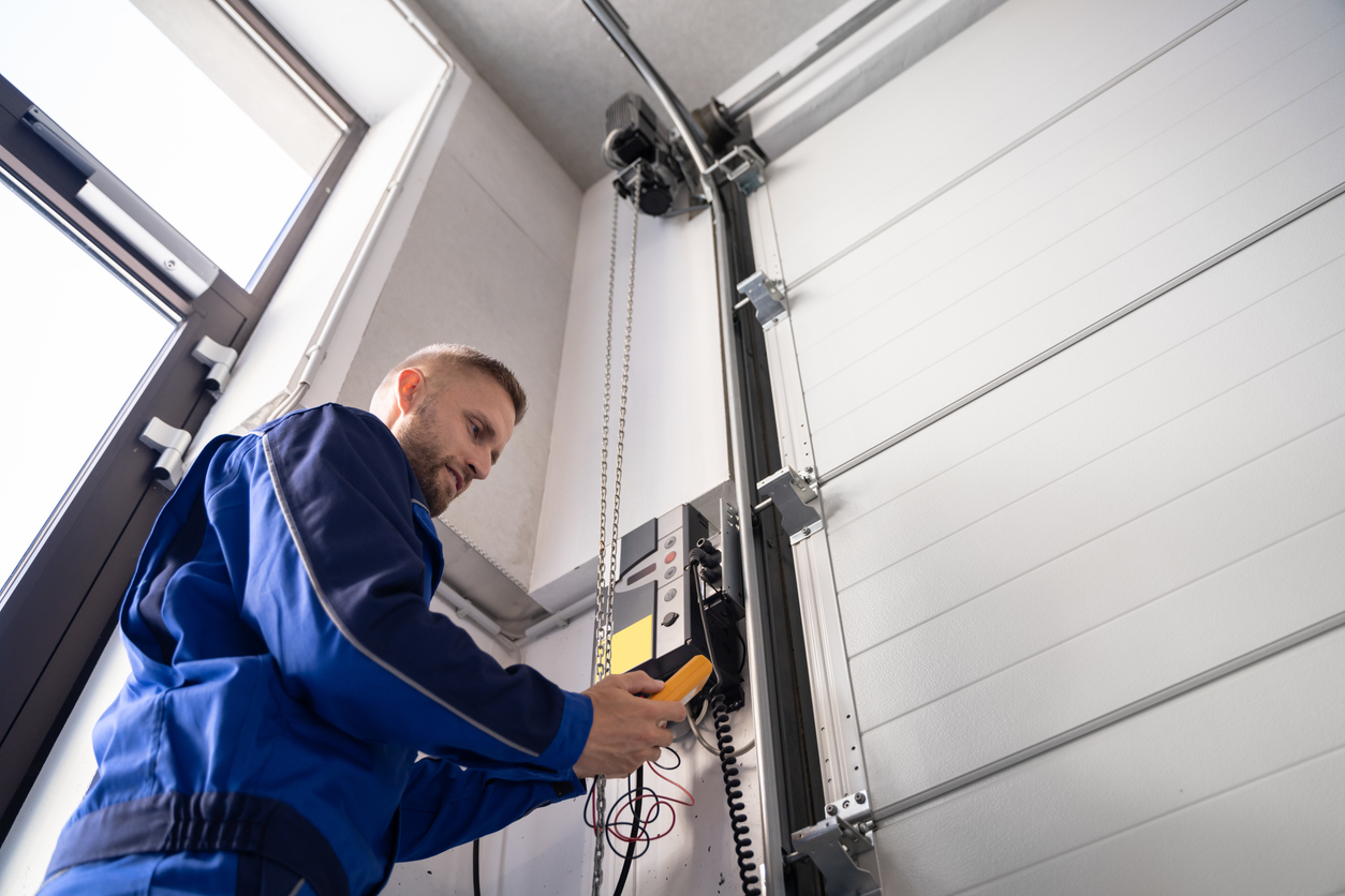 commercial garage door opener installation