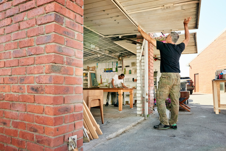 commercial garage door maintenance in Inwood WV