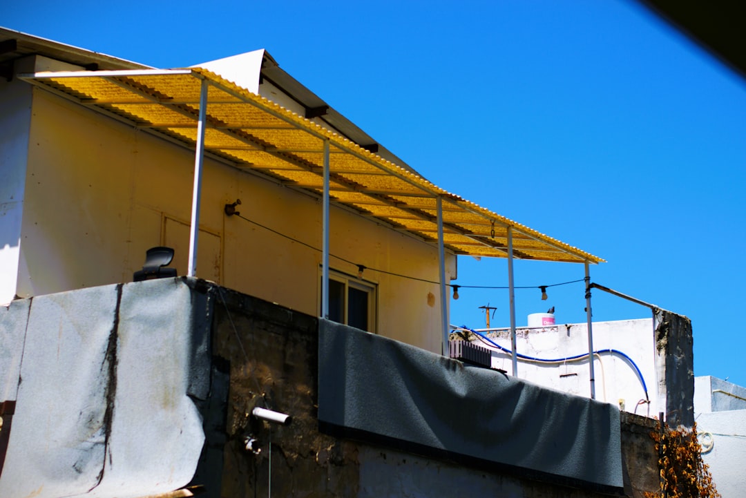 Awning fabric sun protection