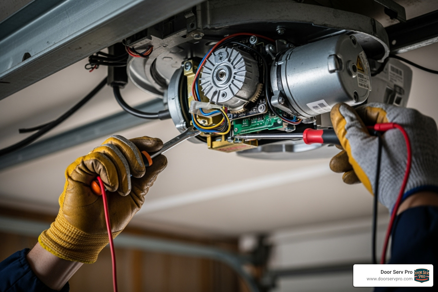 repair garage door motor
