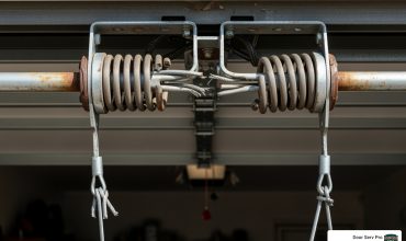 broken garage door spring